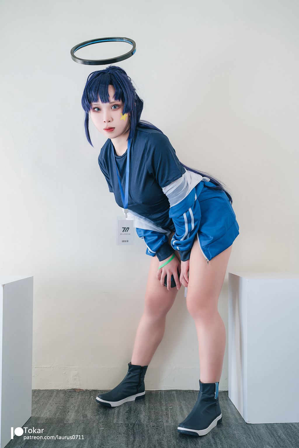 Coser@Tokar浵卡: 早濑优香(体操服) Hayase Yuuka (Gym ver) (45 photos) 