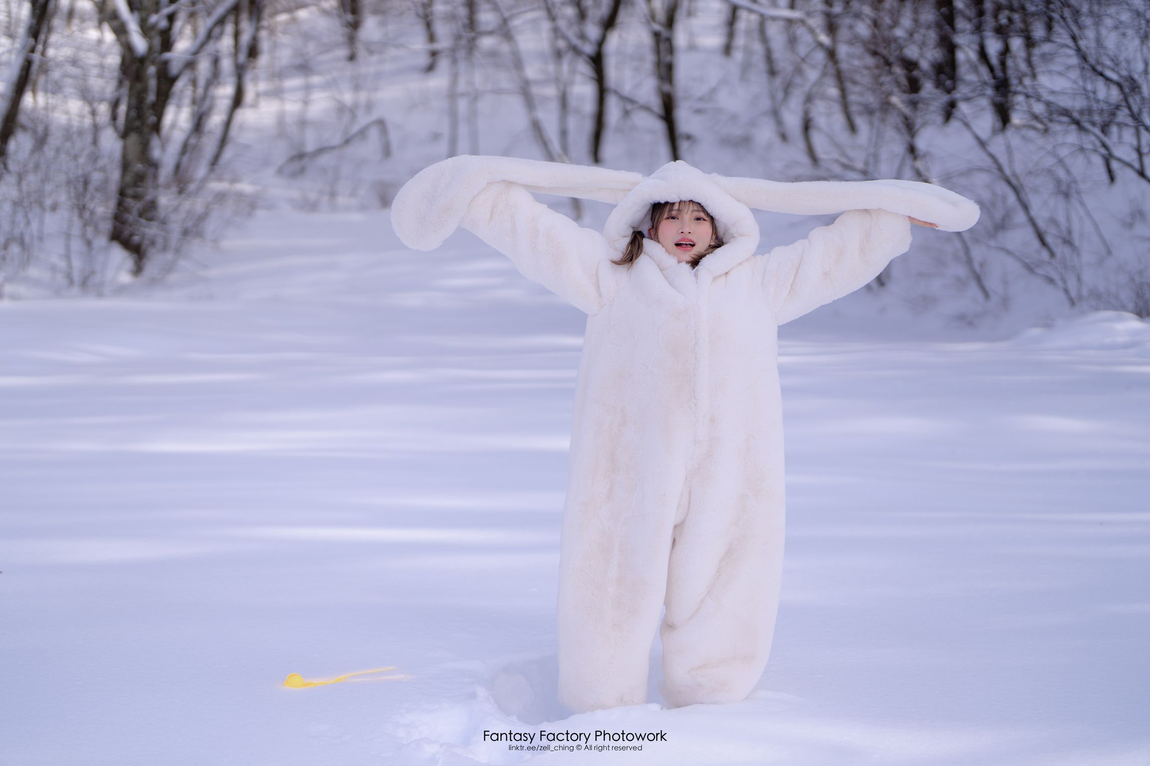 [Fantasy Factory] 小丁: Cosplay写真 – Snow Rabbit (38 photos) 