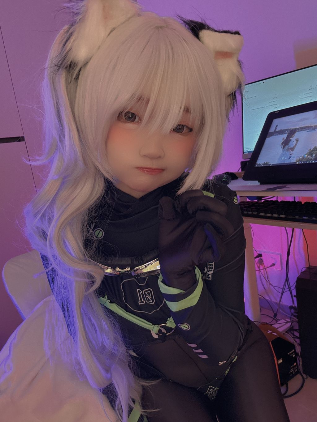 Coser@神沢永莉: 电子猫猫宠物 (86 photos) 2 Coser@神沢永莉: 电子猫猫宠物 (86 photos) 2