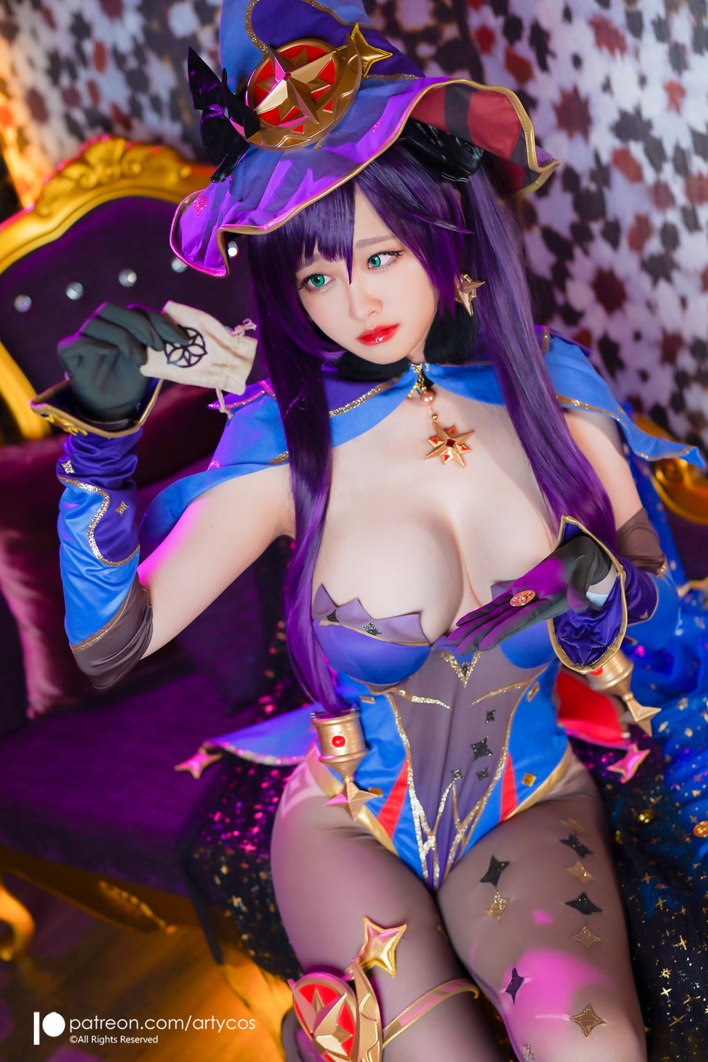 Coser@Arty亞緹: Genshin Mona (30 photos)