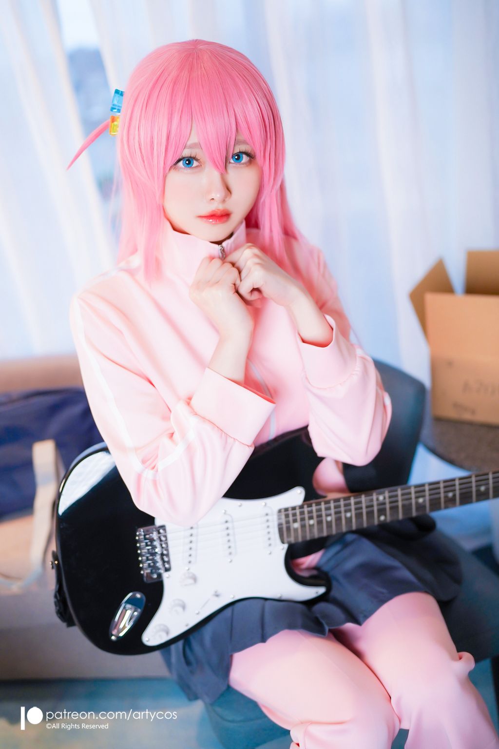 Coser@Arty亞緹: Bocchi The Rock! Goto Hitori (50 photos)