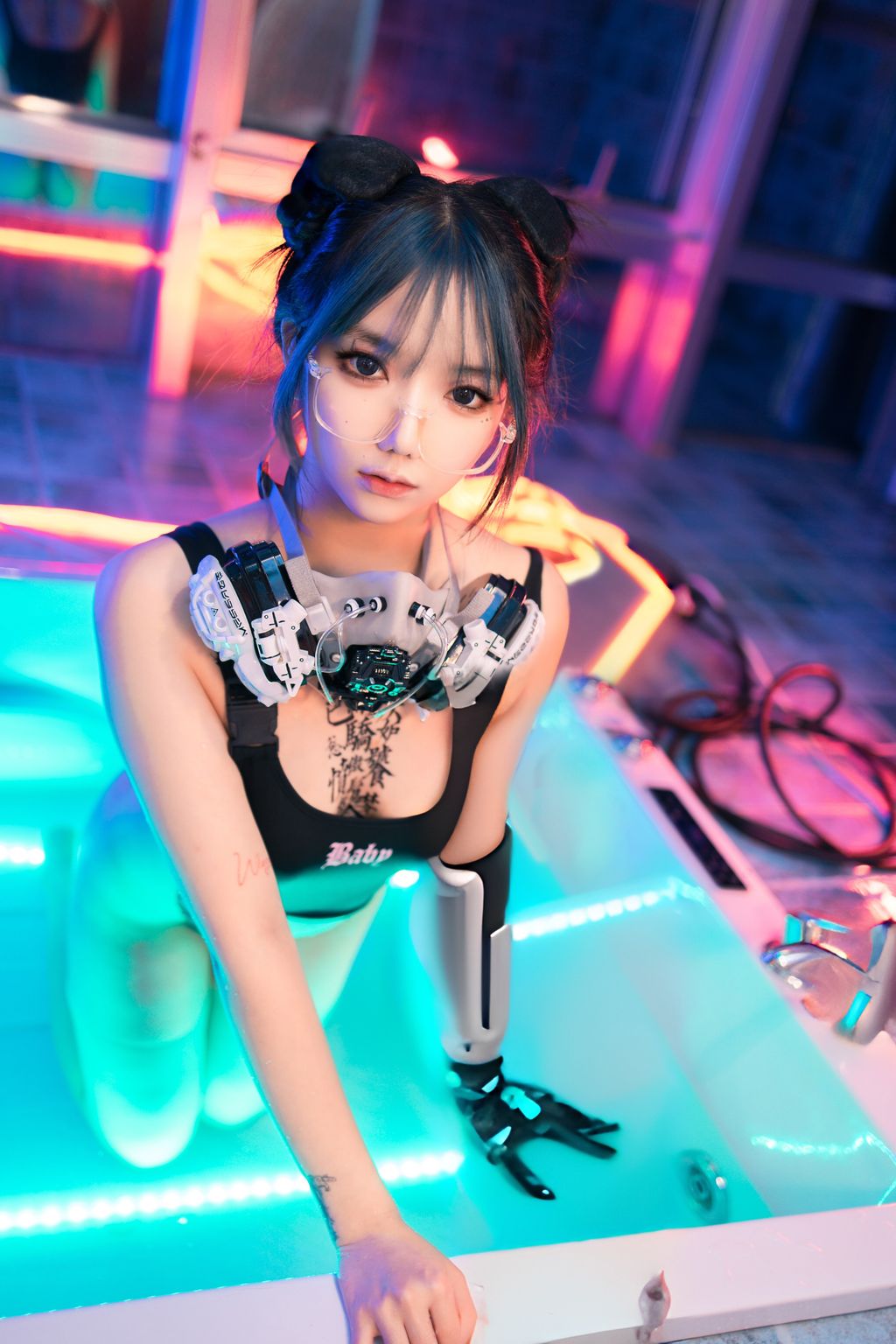 Coser@钛合金TiTi: 赛博朋克 (119 photos) 12 Coser@钛合金TiTi: 赛博朋克 (119 photos) 12
