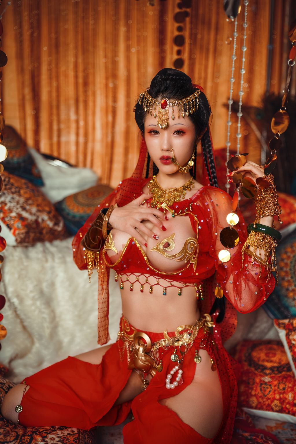 Coser@钛合金TiTi: 塞上红鸾 (52 photos ) 1 Coser@钛合金TiTi: 塞上红鸾 (52 photos ) 1