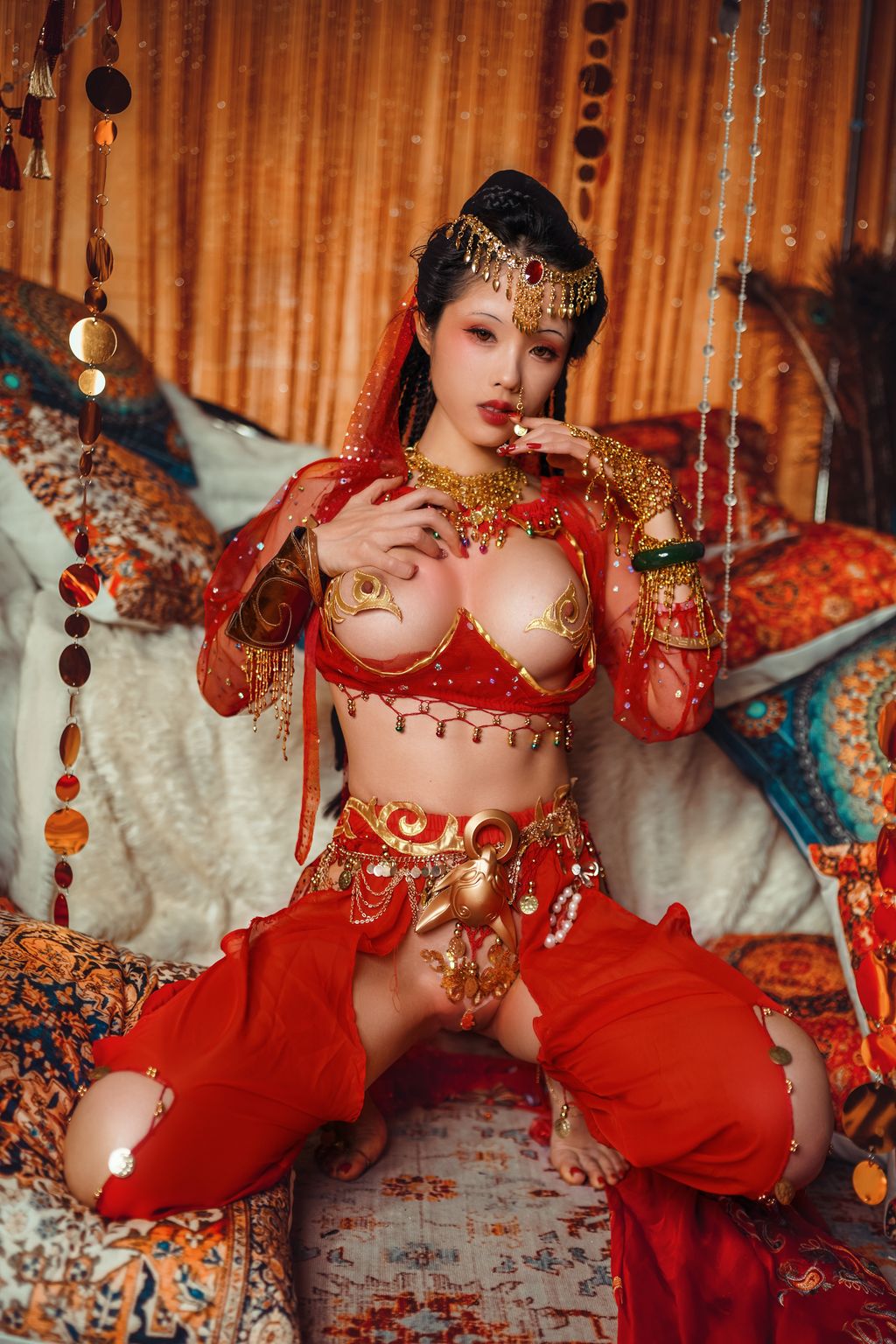 Coser@钛合金TiTi: 塞上红鸾 (52 photos ) 2 Coser@钛合金TiTi: 塞上红鸾 (52 photos ) 2