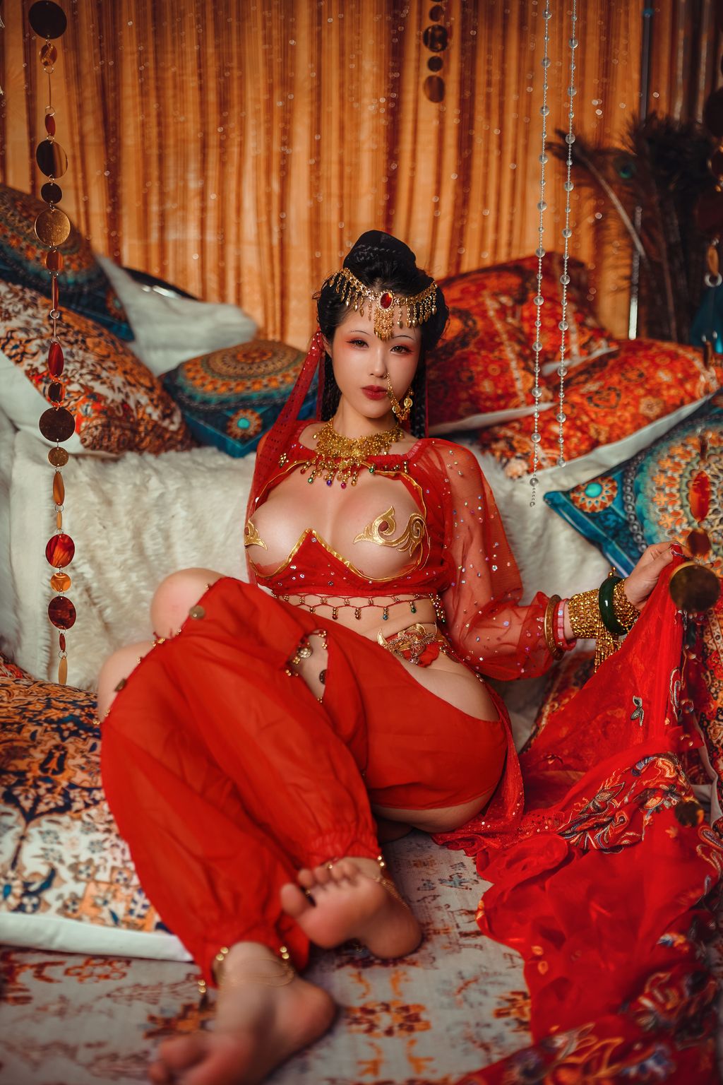 Coser@钛合金TiTi: 塞上红鸾 (52 photos ) 4 Coser@钛合金TiTi: 塞上红鸾 (52 photos ) 4