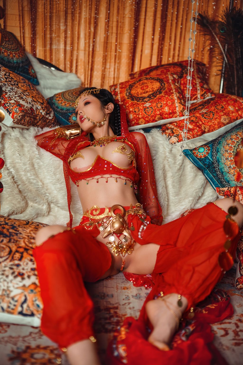 Coser@钛合金TiTi: 塞上红鸾 (52 photos ) 10 Coser@钛合金TiTi: 塞上红鸾 (52 photos ) 10