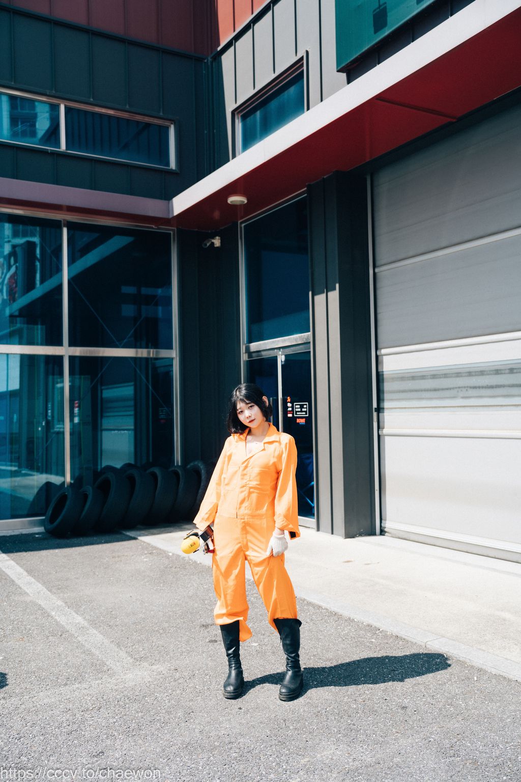 [Loozy] Zia (지아): Garage Girl (129 photos)