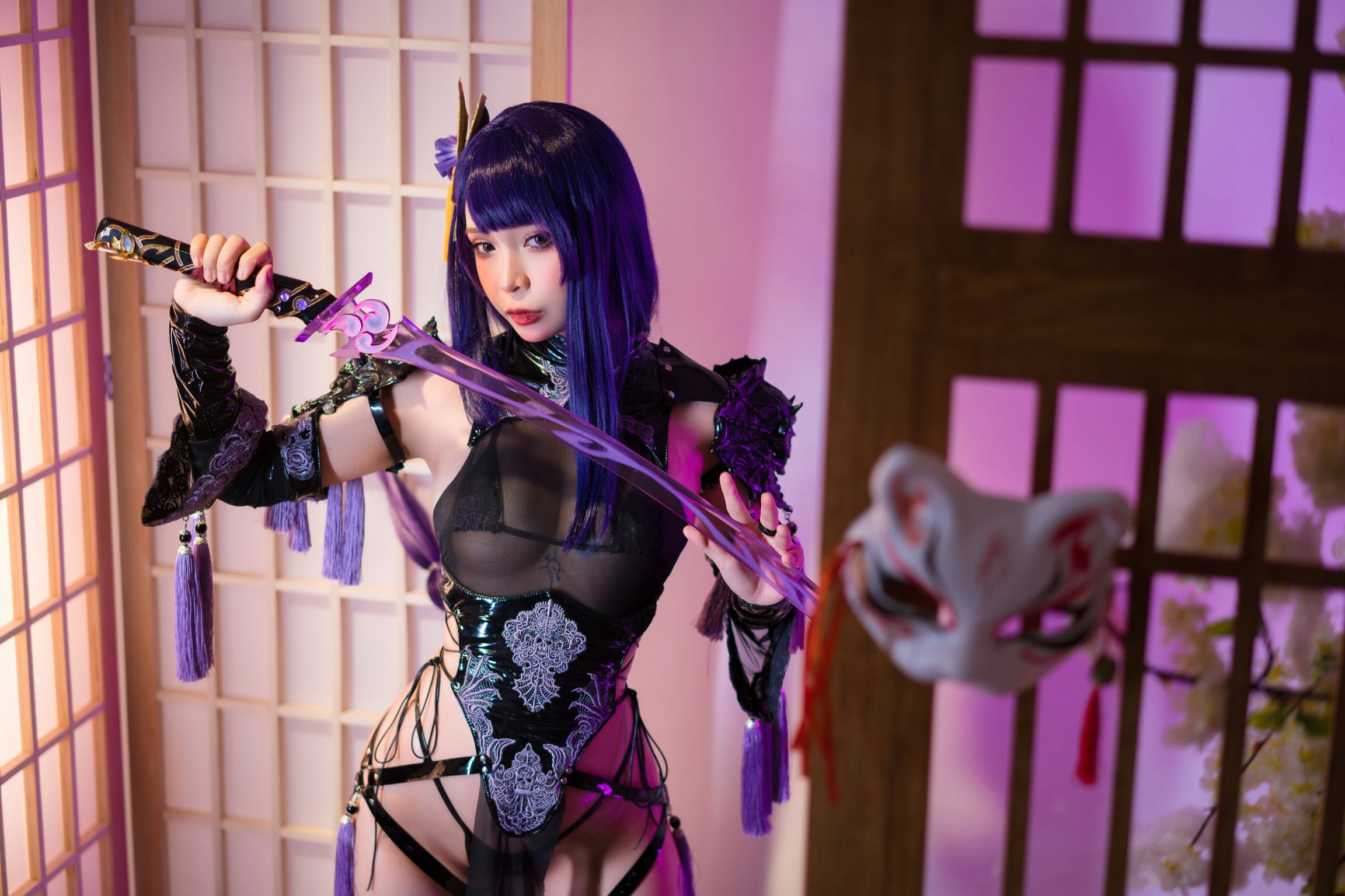 Coser@UmekoJ: Raiden Shogun (147 photos) 