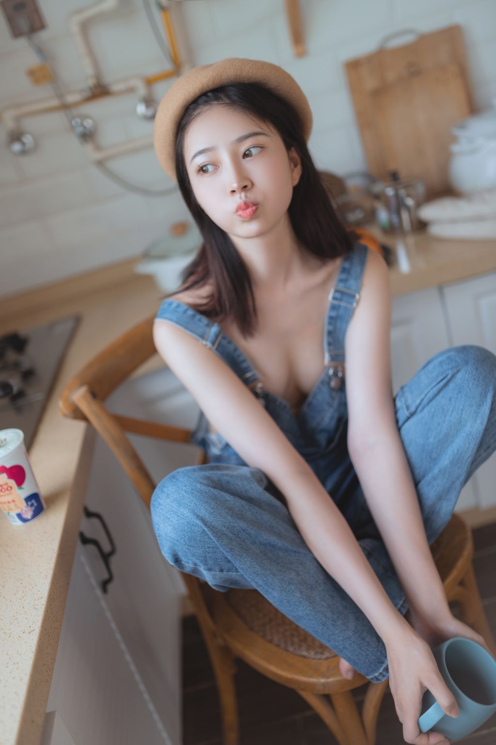 Coser@年年Nnian: 背带裤 (32 photos) 