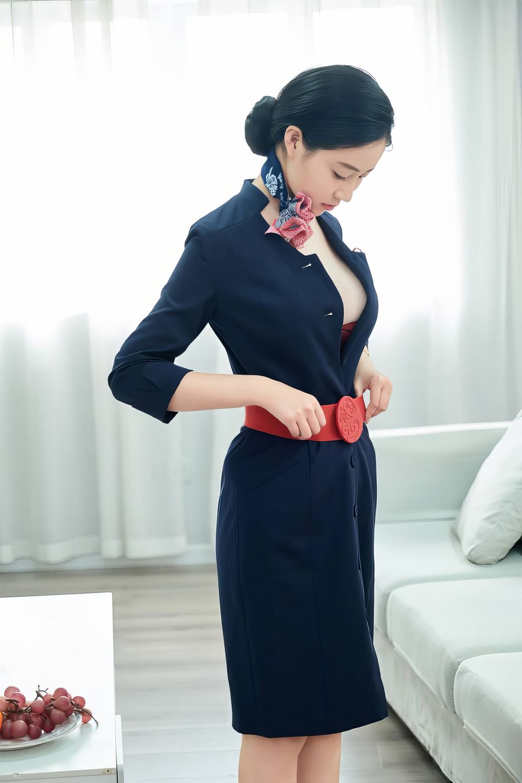 Coser@年年Nnian: 空姐 (128 photos) 17 Coser@年年Nnian: 空姐 (128 photos) 17