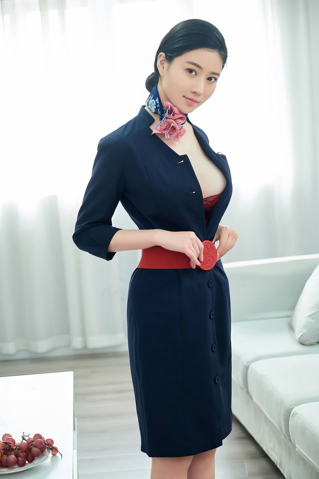 Coser@年年Nnian: 空姐 (128 photos) 18 Coser@年年Nnian: 空姐 (128 photos) 18