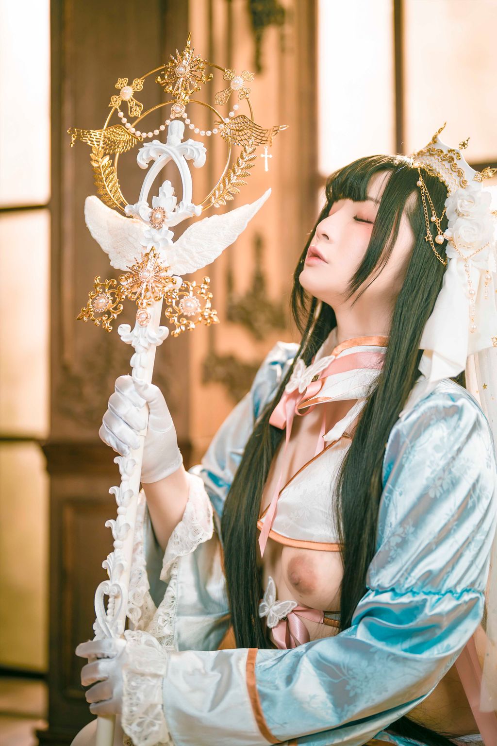 Coser@落落Raku: Lily White (47 photos ) 6 Coser@落落Raku: Lily White (47 photos ) 6