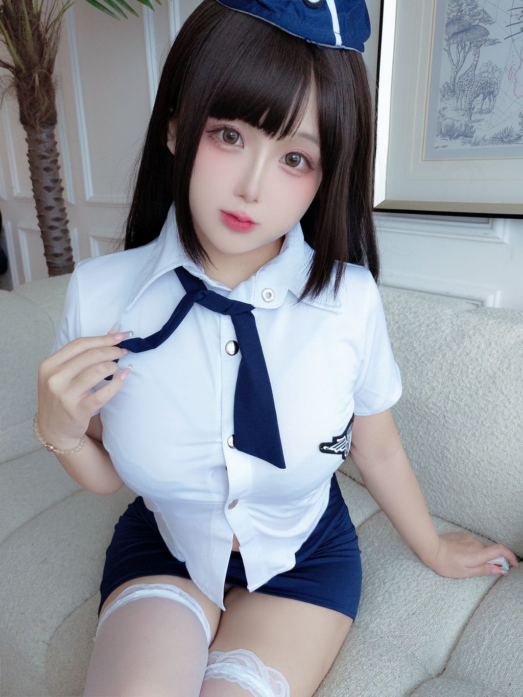 Coser@日奈娇: 空姐 (130 photos ) 14 Coser@日奈娇: 空姐 (130 photos ) 14