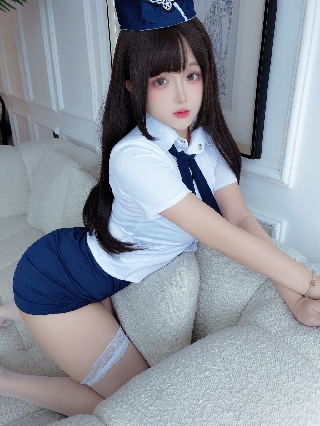 Coser@日奈娇: 空姐 (130 photos ) 4 Coser@日奈娇: 空姐 (130 photos ) 4