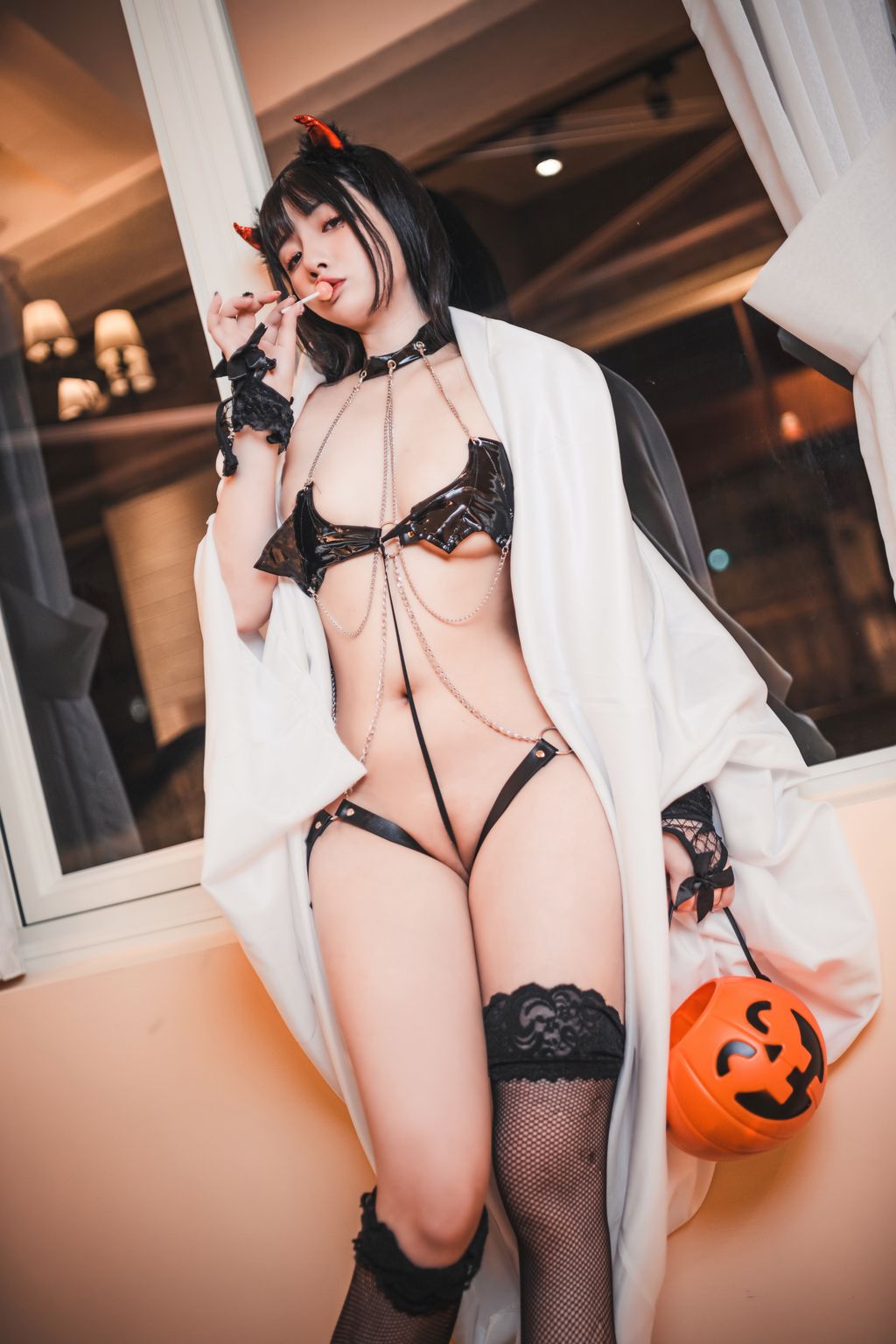 Coser@落落Raku: Trick or Treat 不给糖就捣蛋 (75 photos) 