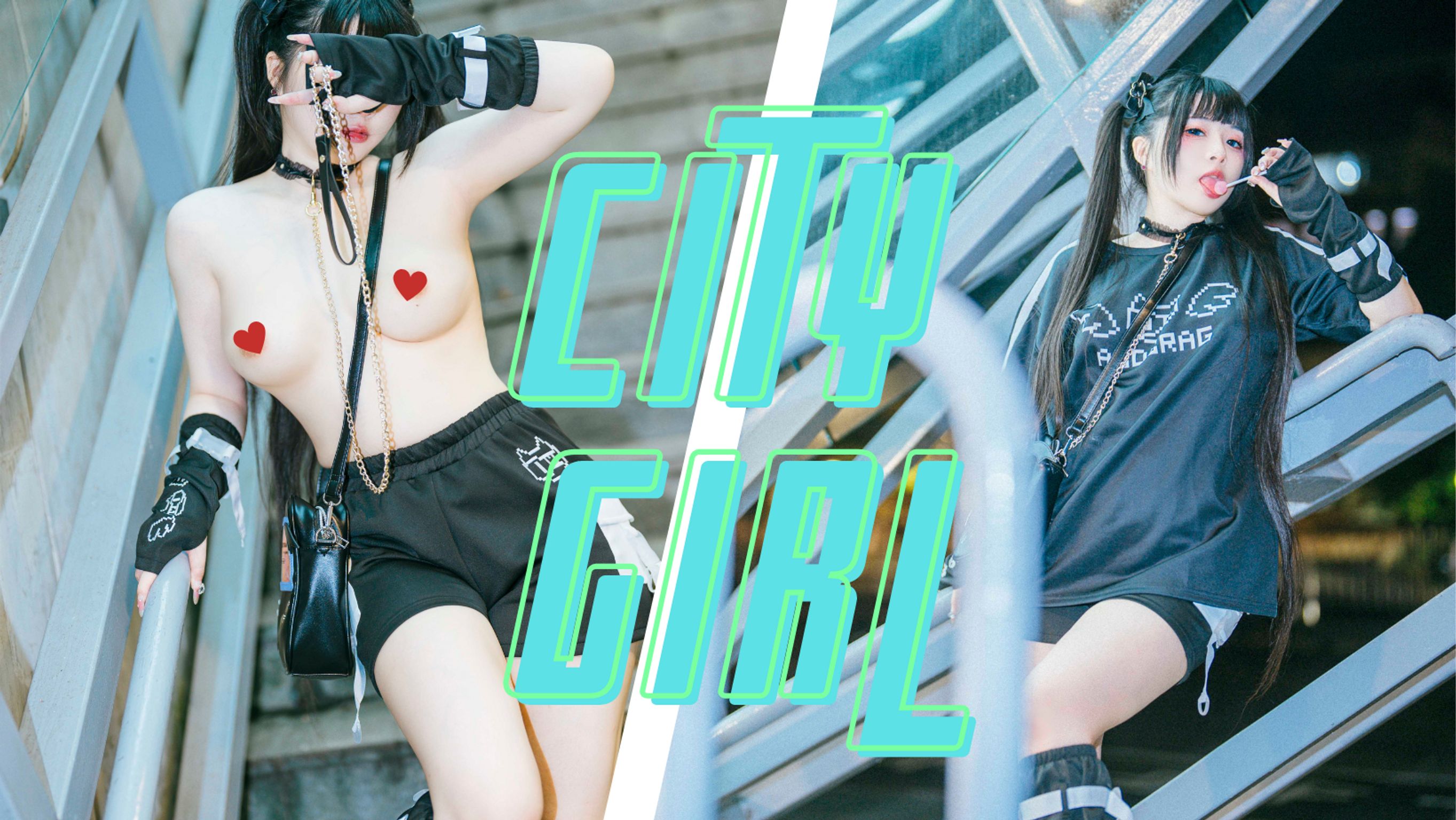 Coser@落落Raku: 城市女孩 (47 photos) 