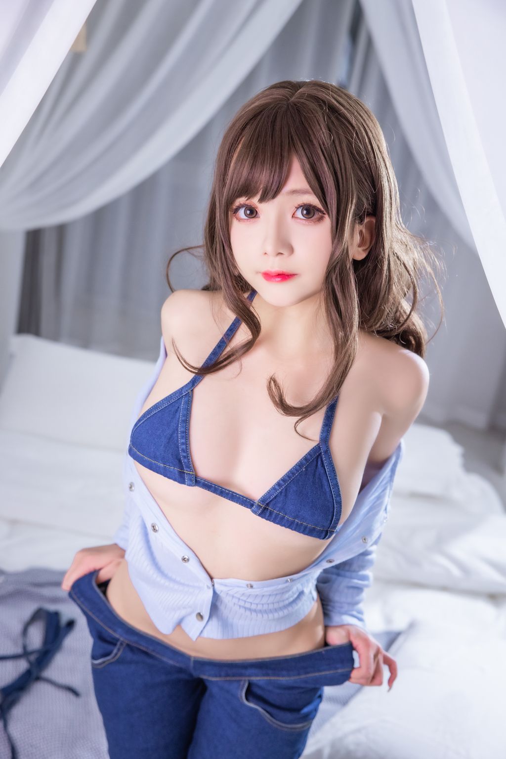Coser@日奈娇: 牛仔裤正片 (71 photos) 8 Coser@日奈娇: 牛仔裤正片 (71 photos) 8
