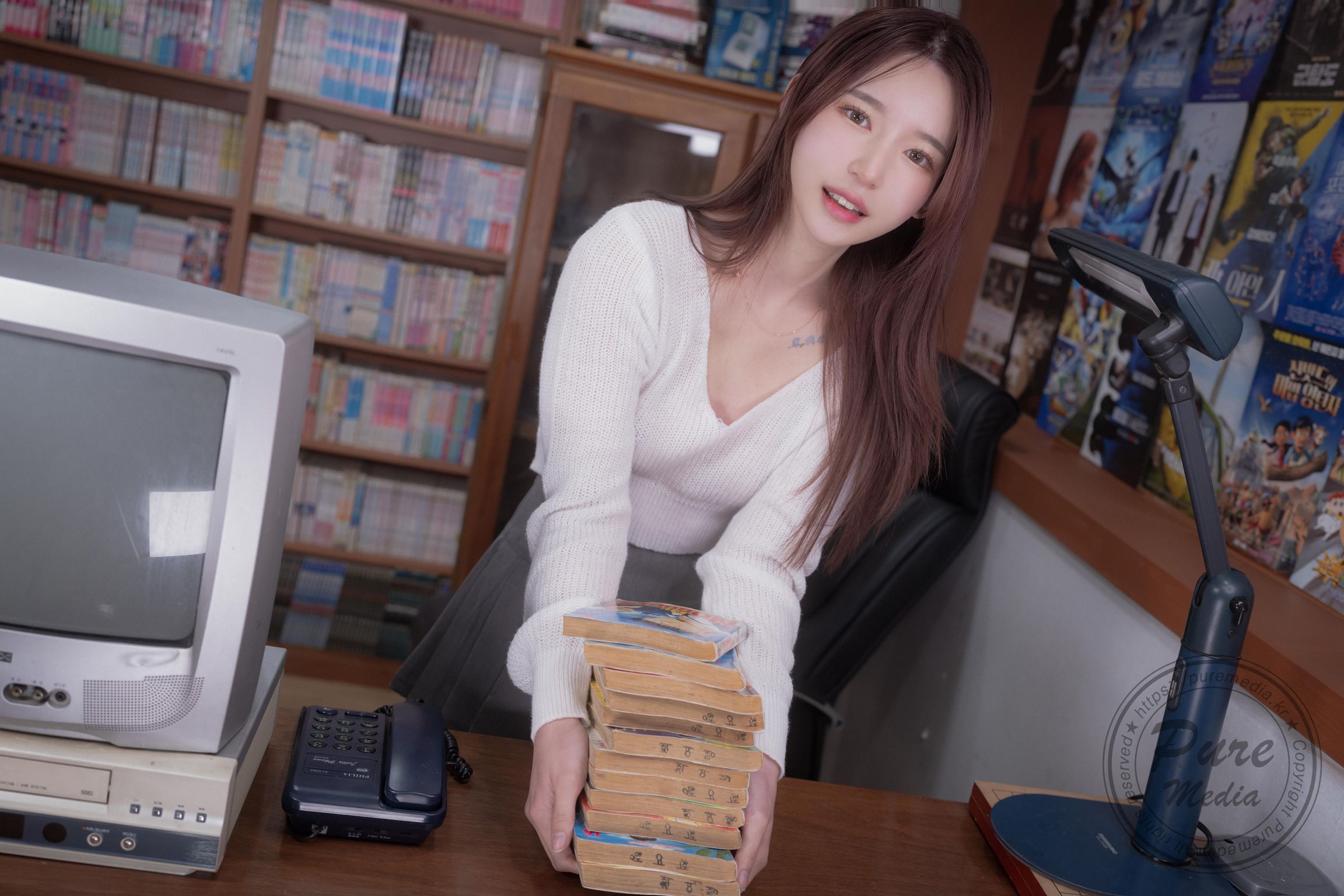 Pure Media Vol.273: Yeha (예하) – Dreaming With Library Girl (201 photos) 18 Pure Media Vol.273: Yeha (예하) – Dreaming With Library Girl (201 photos) 18