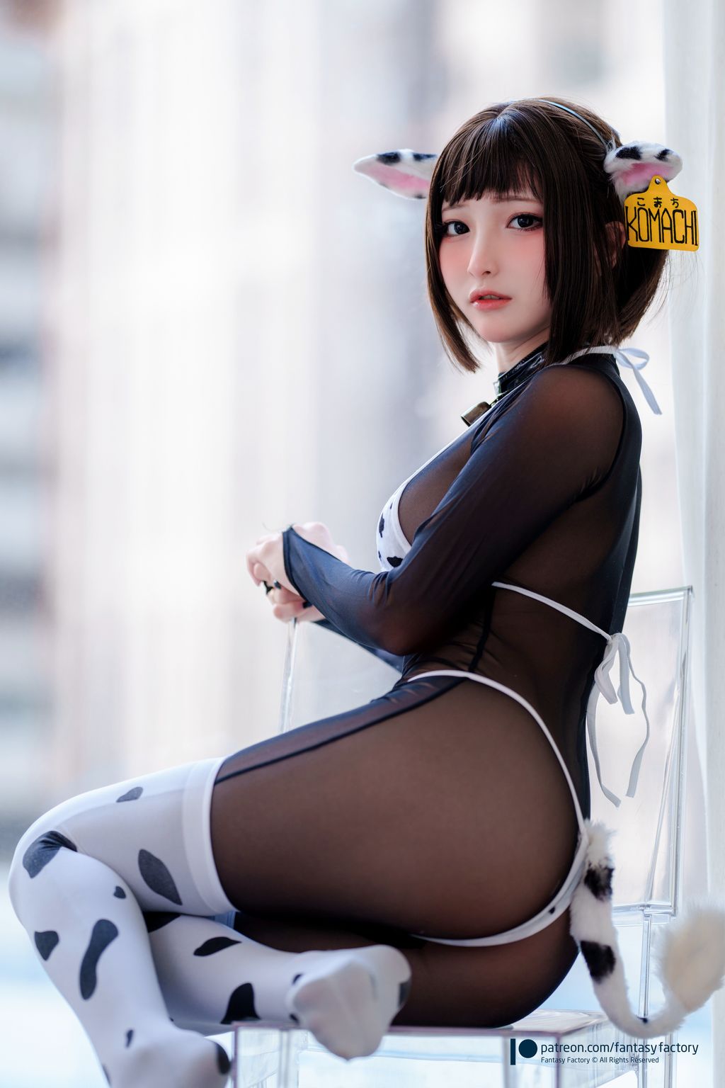 [Fantasy Factory] 小丁: COW GIRL (73 photos) 