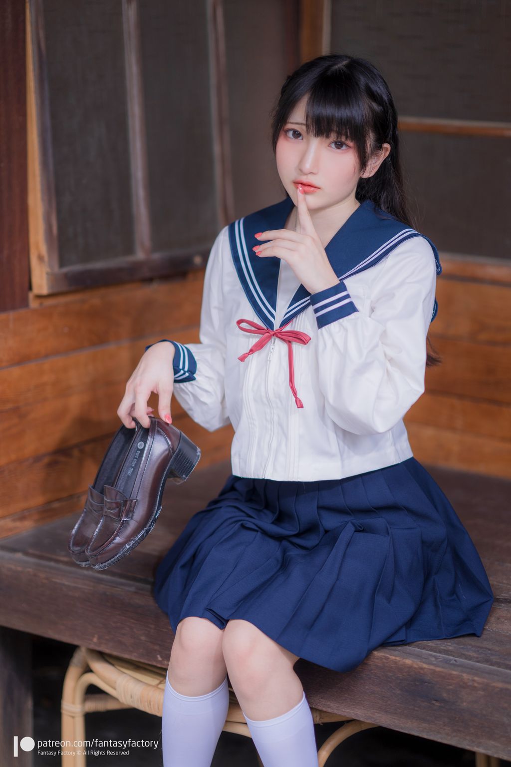 [Fantasy Factory] 小丁: 女子高生 (54 photos) 