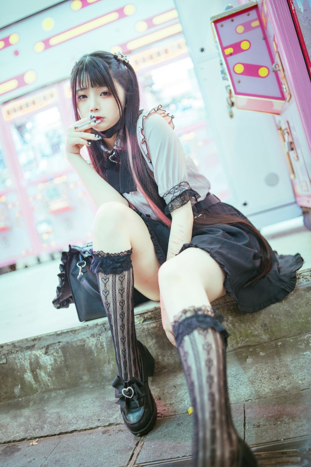 Coser@落落Raku: Night LiLy 夜百合 (88 photos ) 