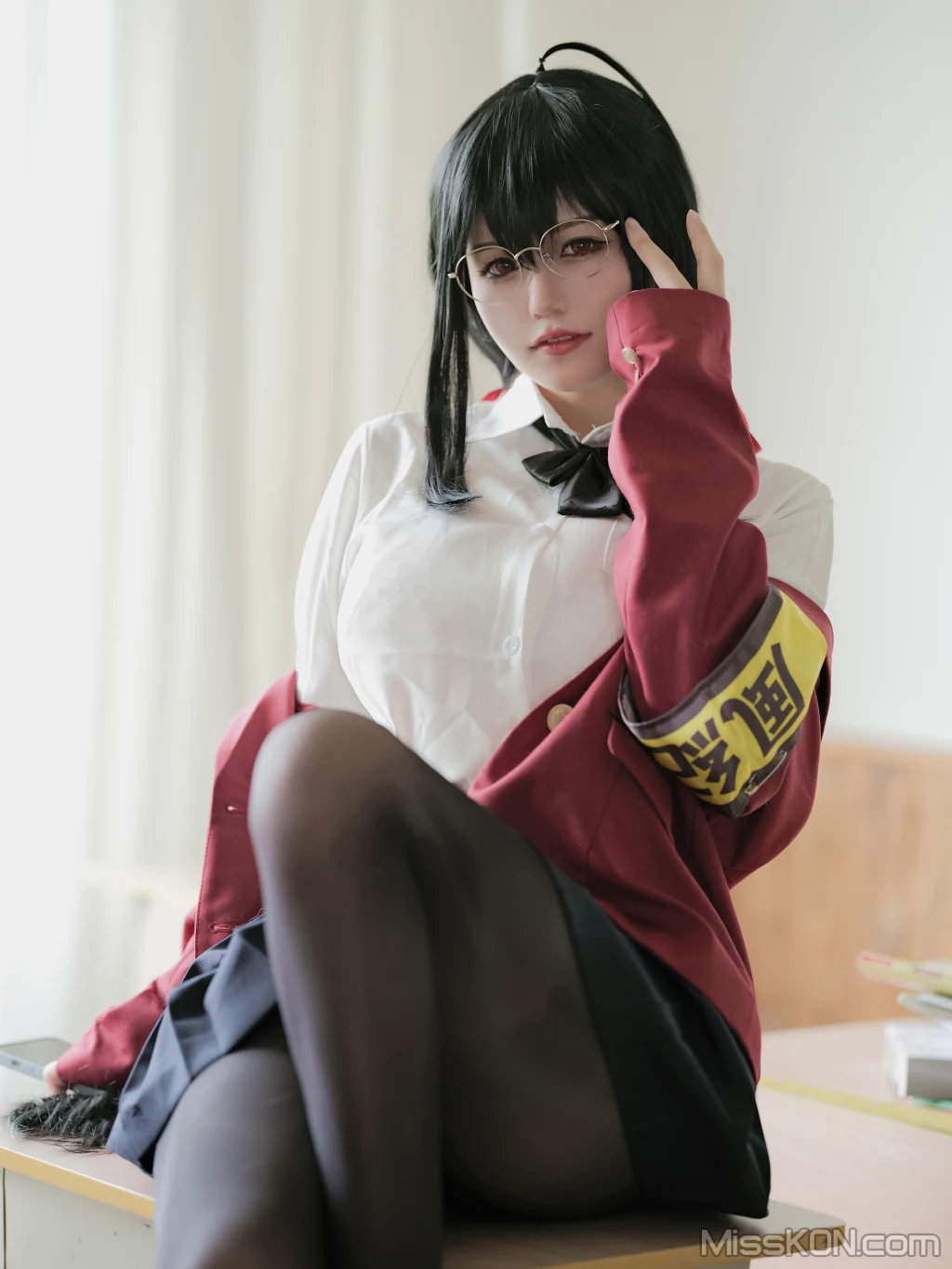Coser@小仓千代w: 碧蓝航线 大凤JK (45 photos) 