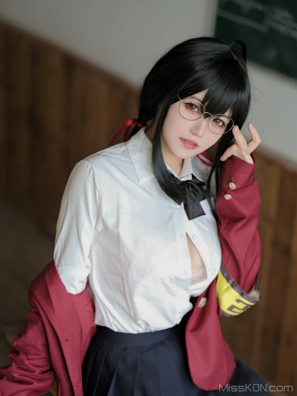 Coser@小仓千代w: 碧蓝航线 大凤JK (45 photos) 