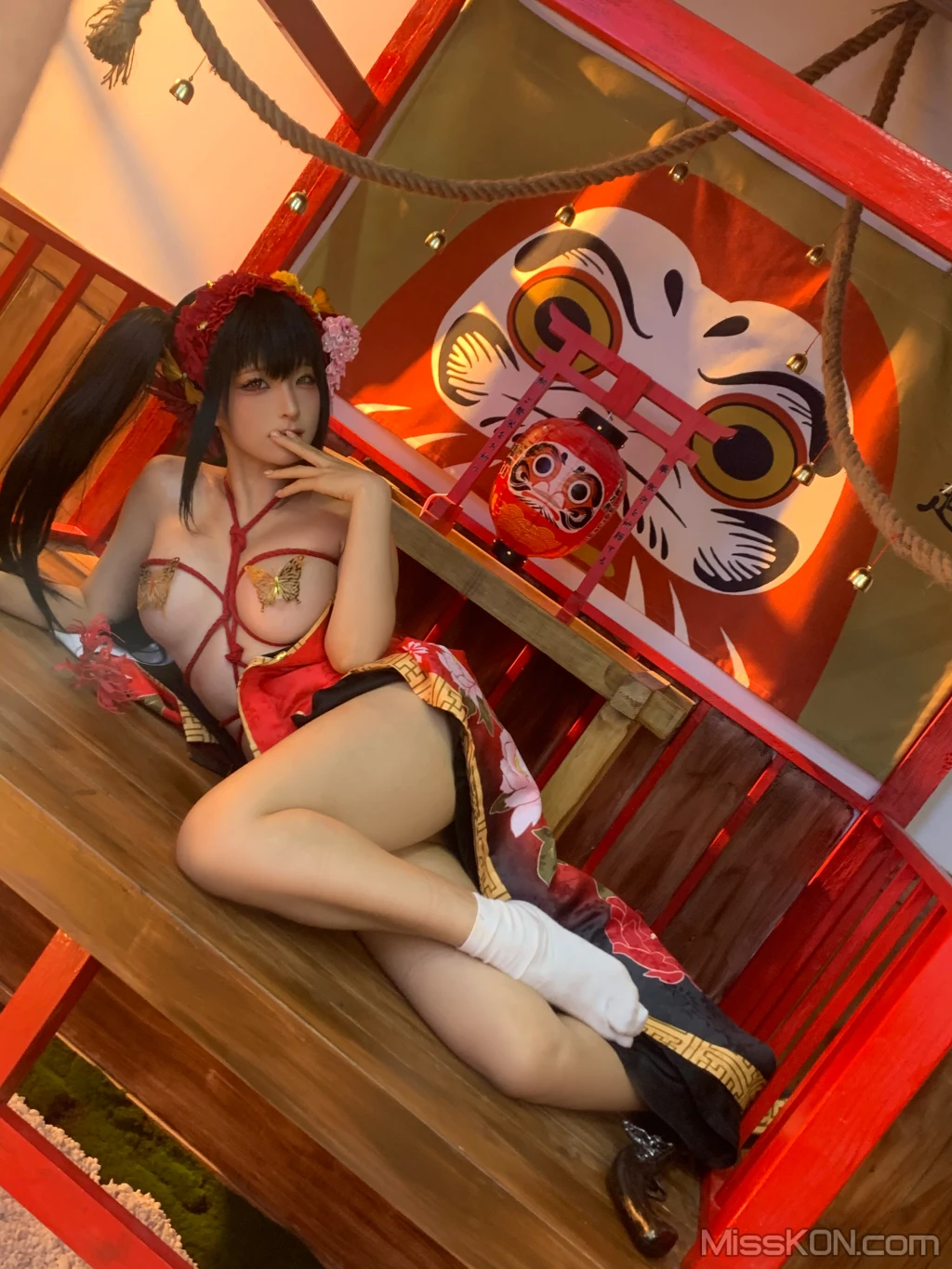 Coser@蠢沫沫 (chunmomo): 狂三和服cos (261 photos ) 18 Coser@蠢沫沫 (chunmomo): 狂三和服cos (261 photos ) 18