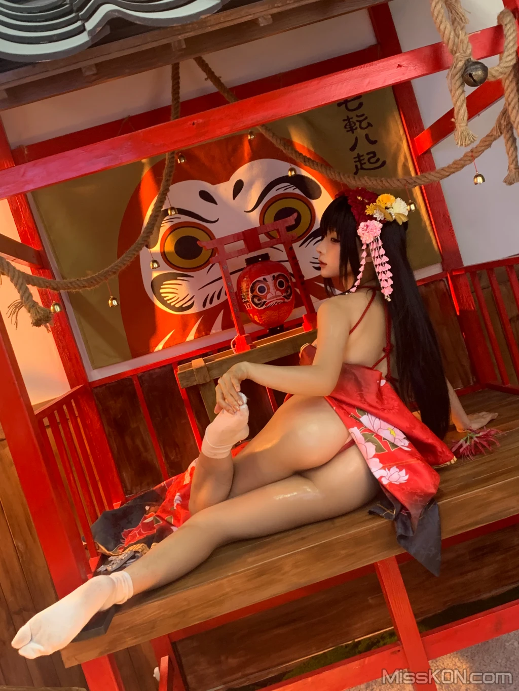 Coser@蠢沫沫 (chunmomo): 狂三和服cos (261 photos ) 14 Coser@蠢沫沫 (chunmomo): 狂三和服cos (261 photos ) 14