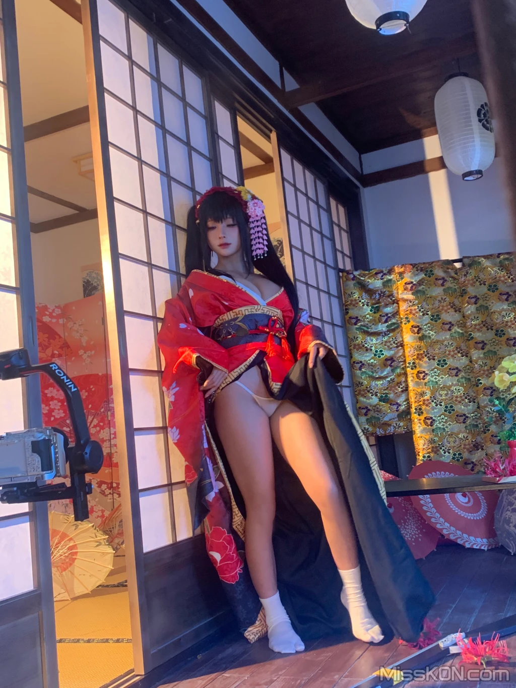 Coser@蠢沫沫 (chunmomo): 狂三和服cos (261 photos ) 1 Coser@蠢沫沫 (chunmomo): 狂三和服cos (261 photos ) 1