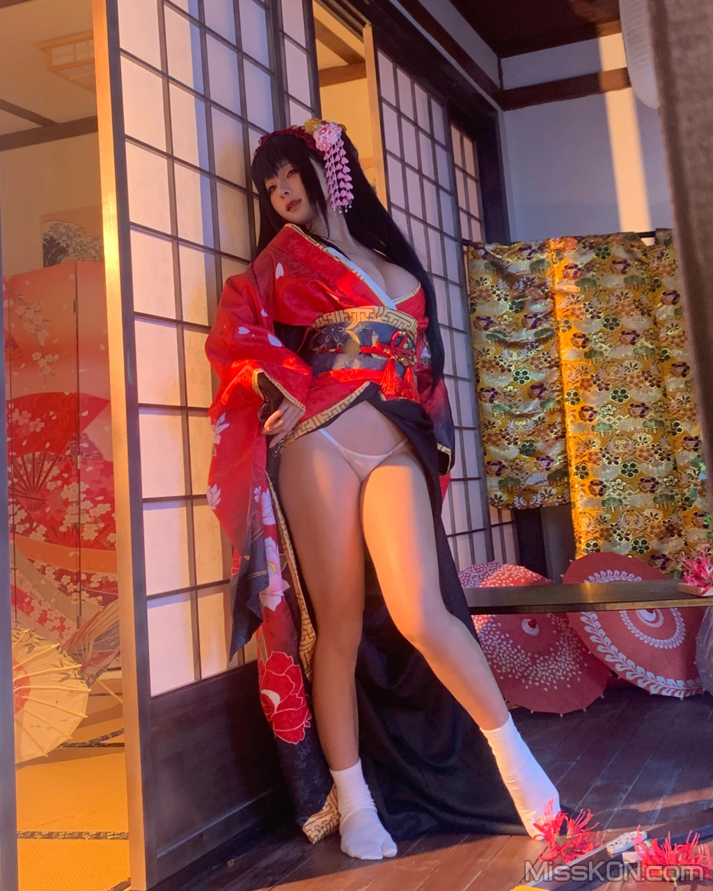 Coser@蠢沫沫 (chunmomo): 狂三和服cos (261 photos ) 2 Coser@蠢沫沫 (chunmomo): 狂三和服cos (261 photos ) 2