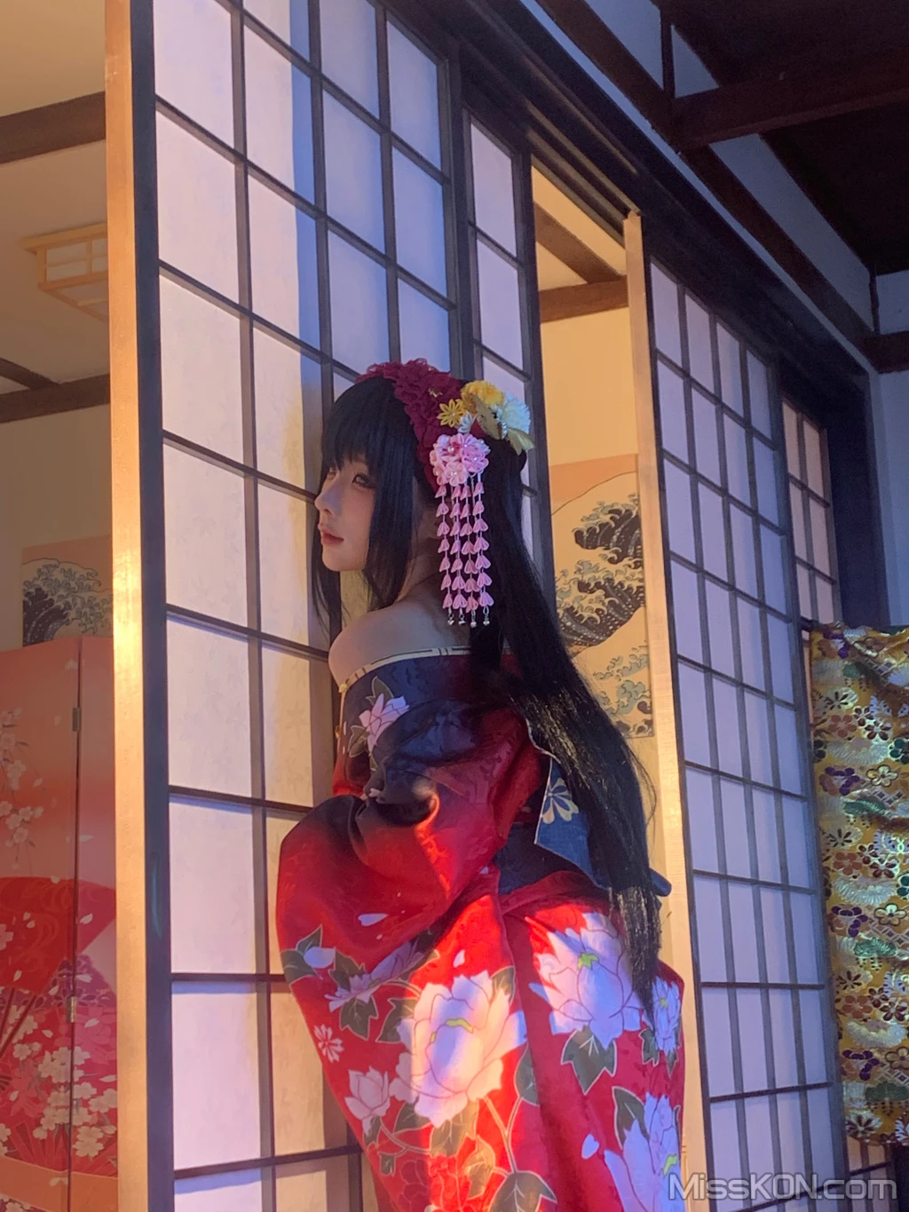 Coser@蠢沫沫 (chunmomo): 狂三和服cos (261 photos ) 19 Coser@蠢沫沫 (chunmomo): 狂三和服cos (261 photos ) 19
