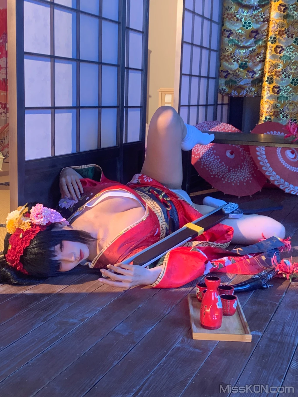 Coser@蠢沫沫 (chunmomo): 狂三和服cos (261 photos ) 5 Coser@蠢沫沫 (chunmomo): 狂三和服cos (261 photos ) 5