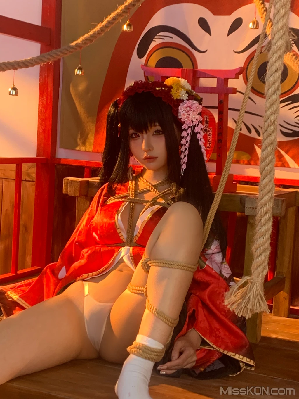 Coser@蠢沫沫 (chunmomo): 狂三和服cos (261 photos ) 12 Coser@蠢沫沫 (chunmomo): 狂三和服cos (261 photos ) 12