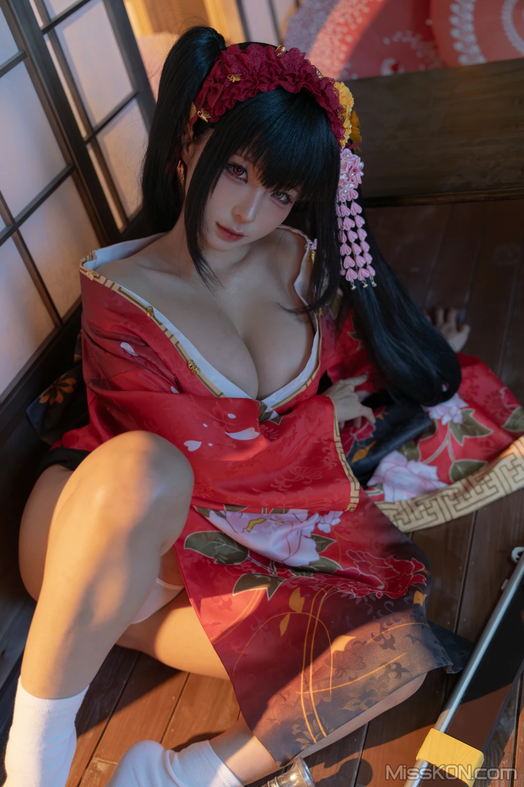 Coser@蠢沫沫 (chunmomo): 狂三和服cos (261 photos ) 5 Coser@蠢沫沫 (chunmomo): 狂三和服cos (261 photos ) 5