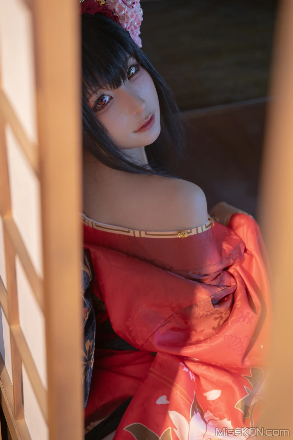 Coser@蠢沫沫 (chunmomo): 狂三和服cos (261 photos ) 15 Coser@蠢沫沫 (chunmomo): 狂三和服cos (261 photos ) 15