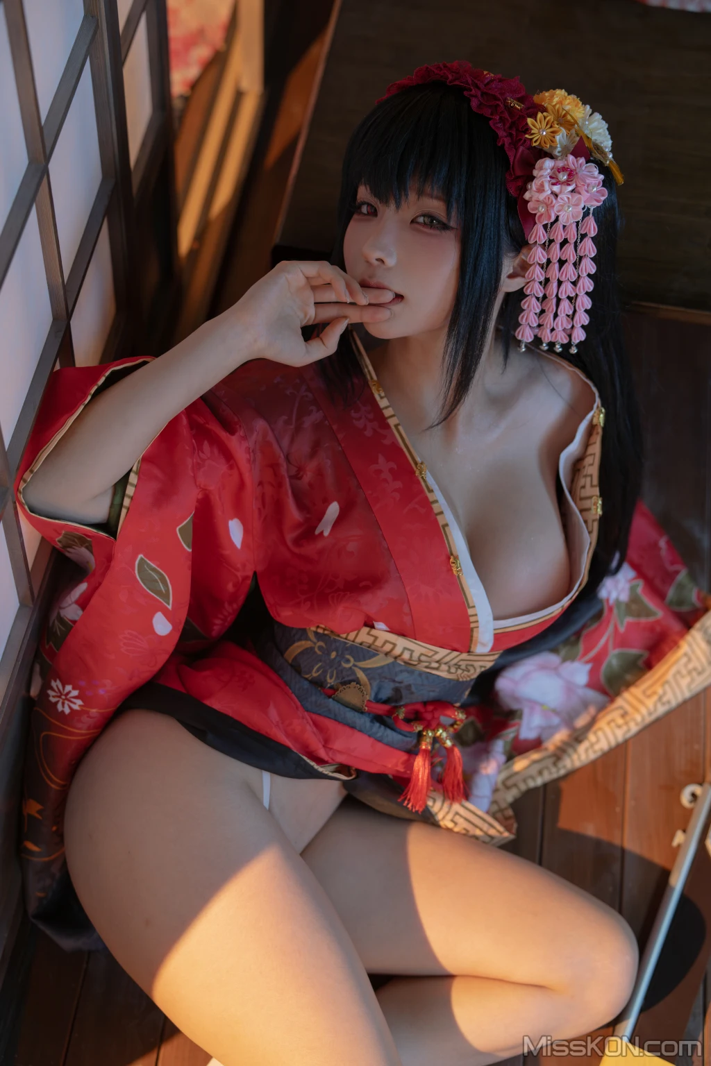 Coser@蠢沫沫 (chunmomo): 狂三和服cos (261 photos ) 14 Coser@蠢沫沫 (chunmomo): 狂三和服cos (261 photos ) 14