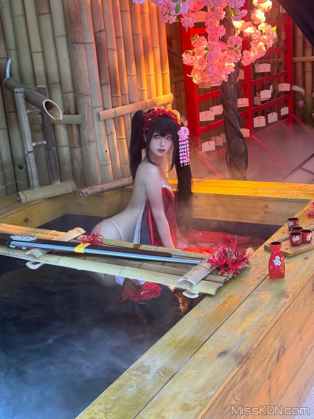 Coser@蠢沫沫 (chunmomo): 狂三和服cos (261 photos ) 19 Coser@蠢沫沫 (chunmomo): 狂三和服cos (261 photos ) 19