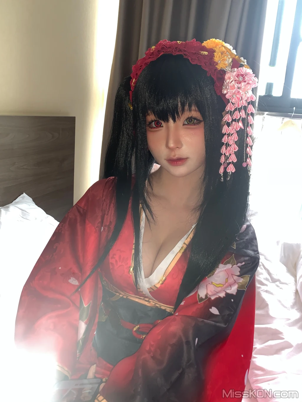 Coser@蠢沫沫 (chunmomo): 狂三和服cos (261 photos ) 5 Coser@蠢沫沫 (chunmomo): 狂三和服cos (261 photos ) 5