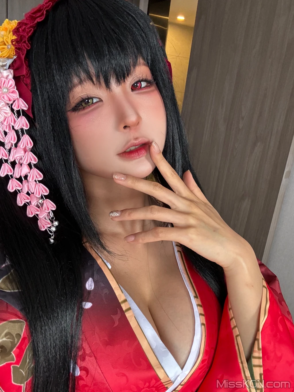 Coser@蠢沫沫 (chunmomo): 狂三和服cos (261 photos ) 4 Coser@蠢沫沫 (chunmomo): 狂三和服cos (261 photos ) 4