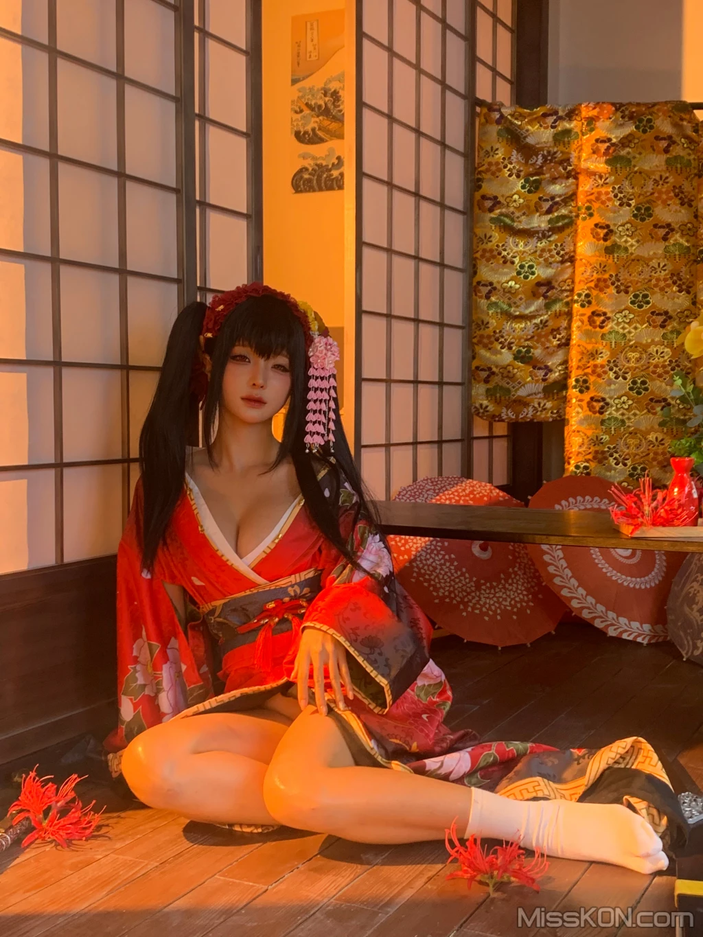 Coser@蠢沫沫 (chunmomo): 狂三和服cos (261 photos ) 12 Coser@蠢沫沫 (chunmomo): 狂三和服cos (261 photos ) 12
