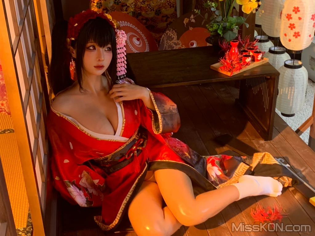 Coser@蠢沫沫 (chunmomo): 狂三和服cos (261 photos ) 9 Coser@蠢沫沫 (chunmomo): 狂三和服cos (261 photos ) 9