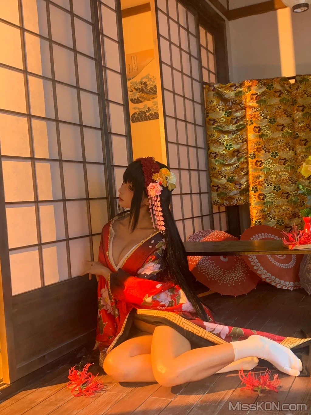 Coser@蠢沫沫 (chunmomo): 狂三和服cos (261 photos ) 16 Coser@蠢沫沫 (chunmomo): 狂三和服cos (261 photos ) 16