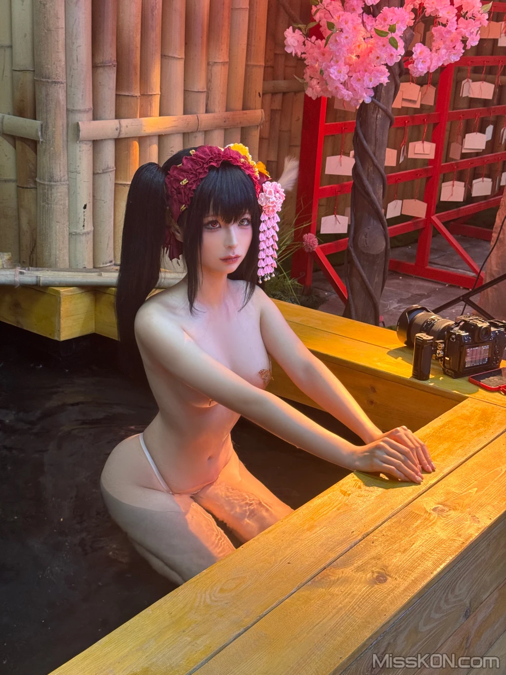 Coser@蠢沫沫 (chunmomo): 狂三和服cos (261 photos ) 17 Coser@蠢沫沫 (chunmomo): 狂三和服cos (261 photos ) 17