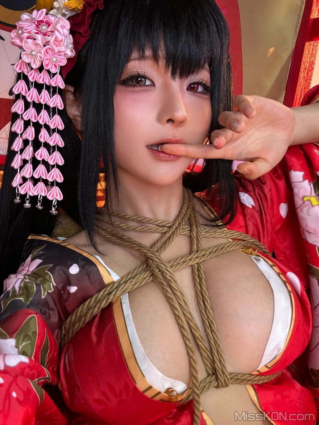 Coser@蠢沫沫 (chunmomo): 狂三和服cos (261 photos ) 11 Coser@蠢沫沫 (chunmomo): 狂三和服cos (261 photos ) 11