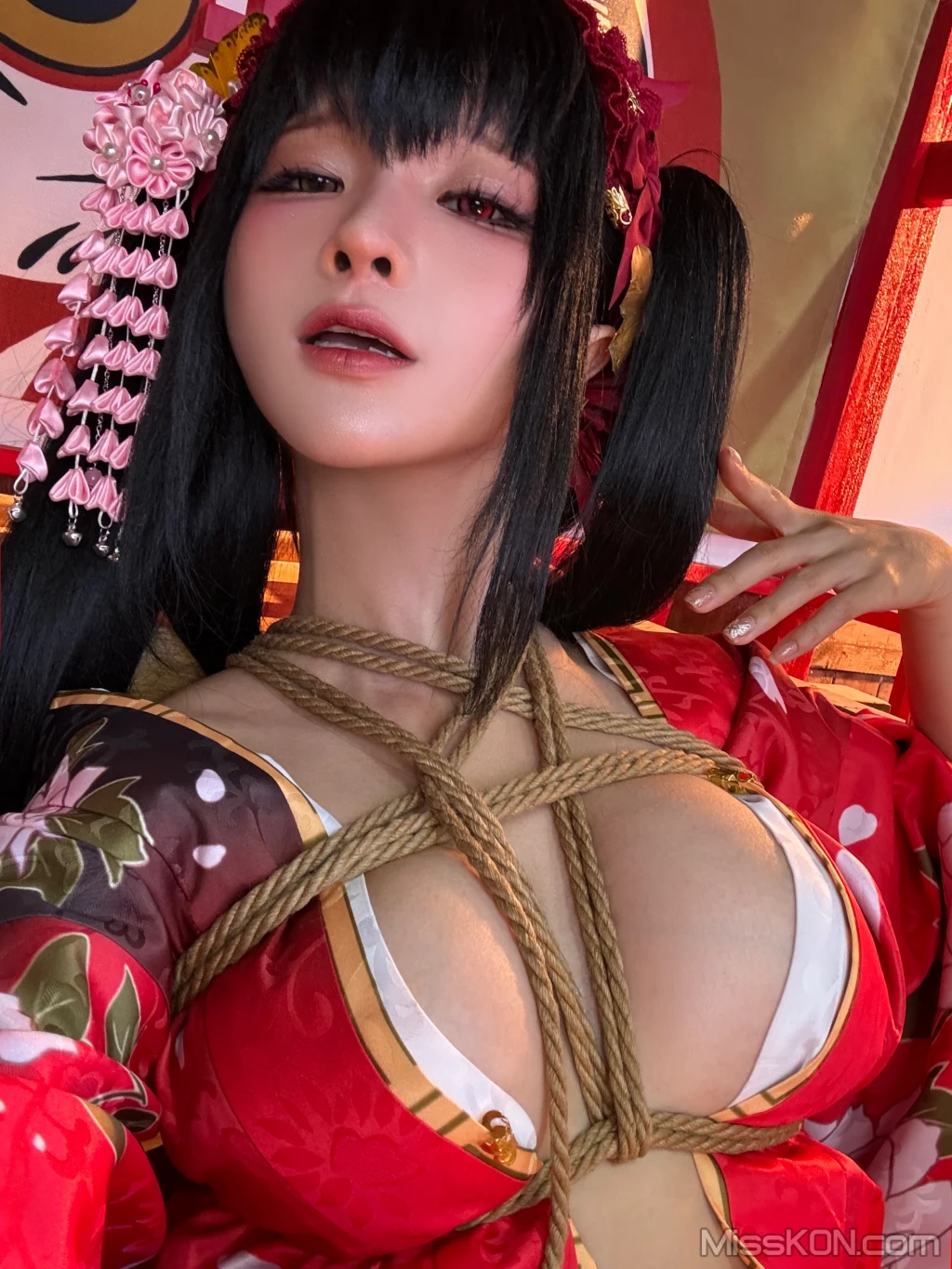 Coser@蠢沫沫 (chunmomo): 狂三和服cos (261 photos ) 12 Coser@蠢沫沫 (chunmomo): 狂三和服cos (261 photos ) 12