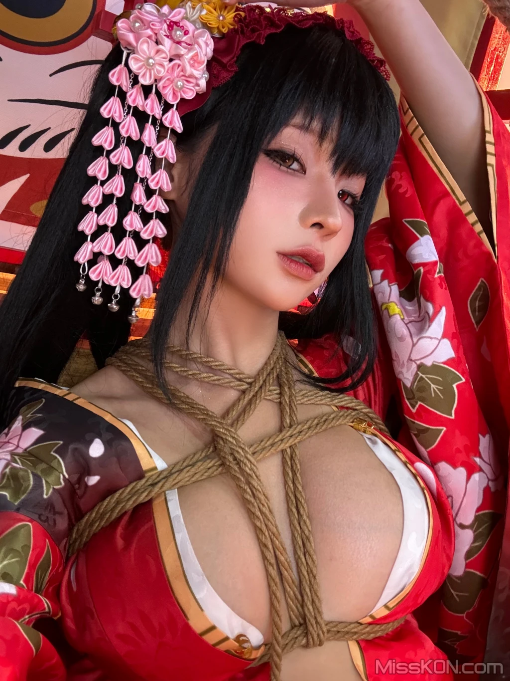 Coser@蠢沫沫 (chunmomo): 狂三和服cos (261 photos ) 10 Coser@蠢沫沫 (chunmomo): 狂三和服cos (261 photos ) 10