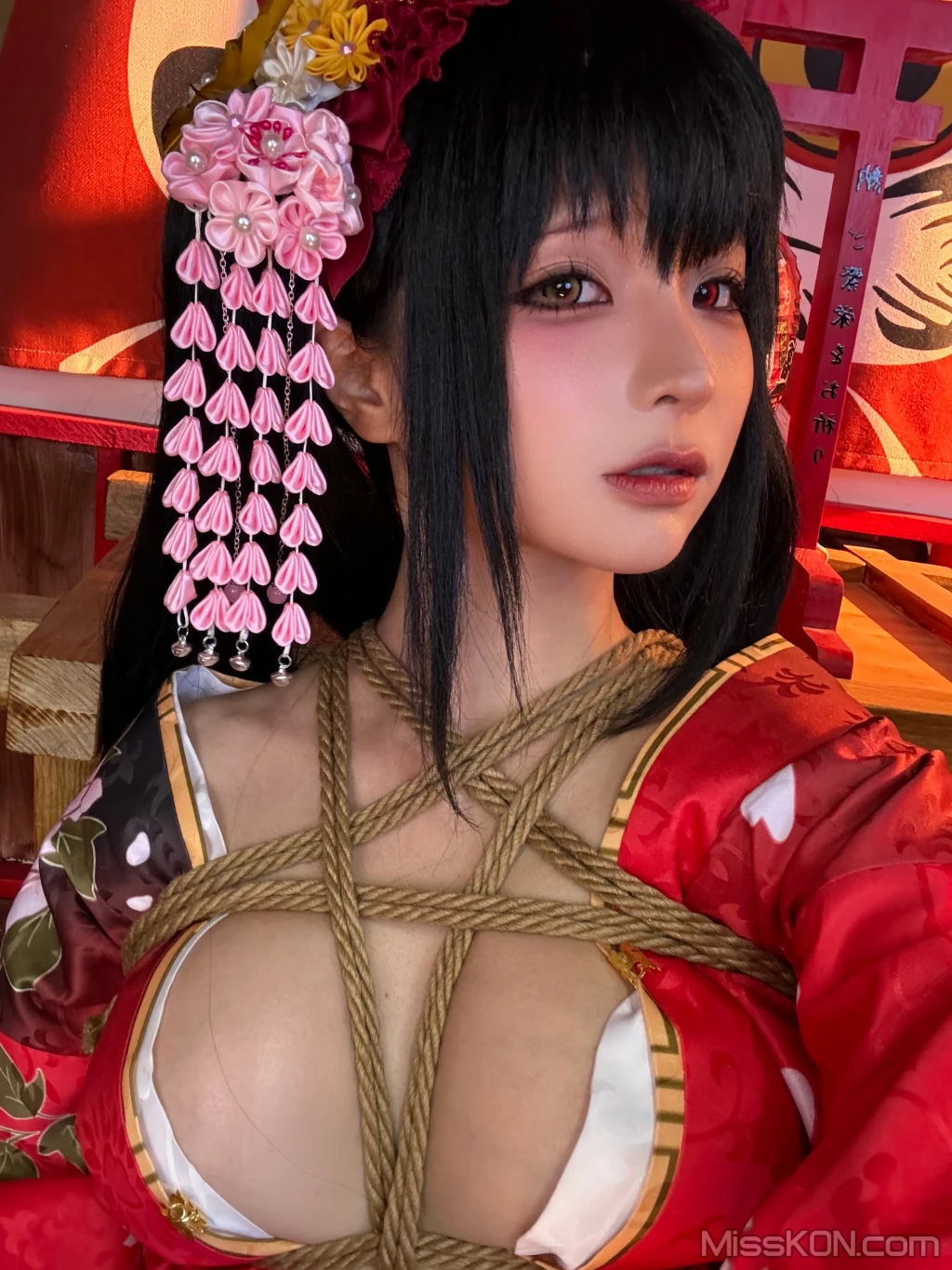 Coser@蠢沫沫 (chunmomo): 狂三和服cos (261 photos ) 15 Coser@蠢沫沫 (chunmomo): 狂三和服cos (261 photos ) 15