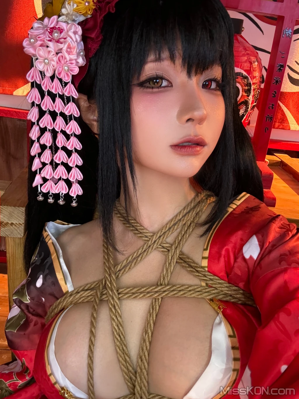 Coser@蠢沫沫 (chunmomo): 狂三和服cos (261 photos ) 14 Coser@蠢沫沫 (chunmomo): 狂三和服cos (261 photos ) 14