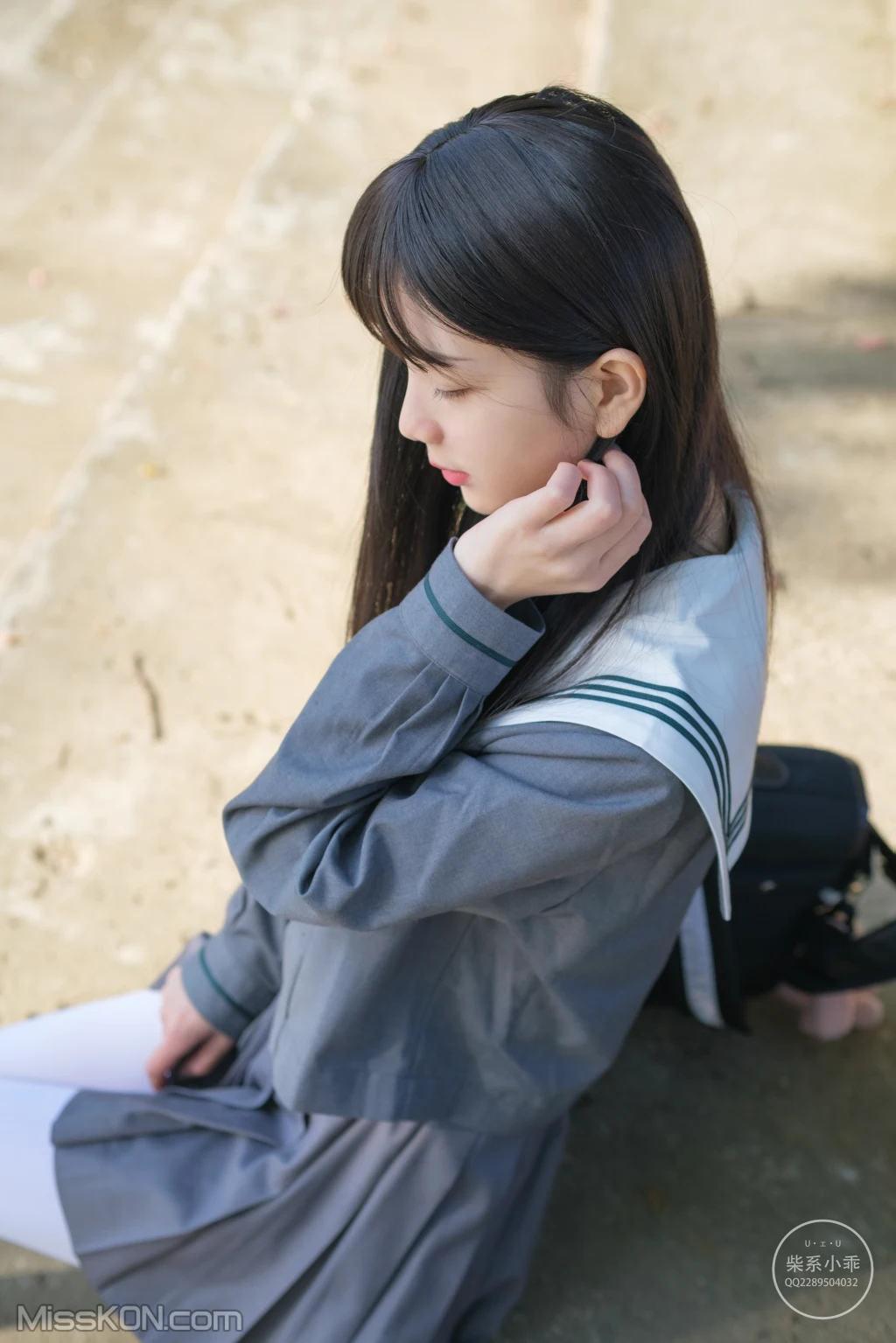 Coser@稚乖画册: 夜夜 教室 (63 photos ) 